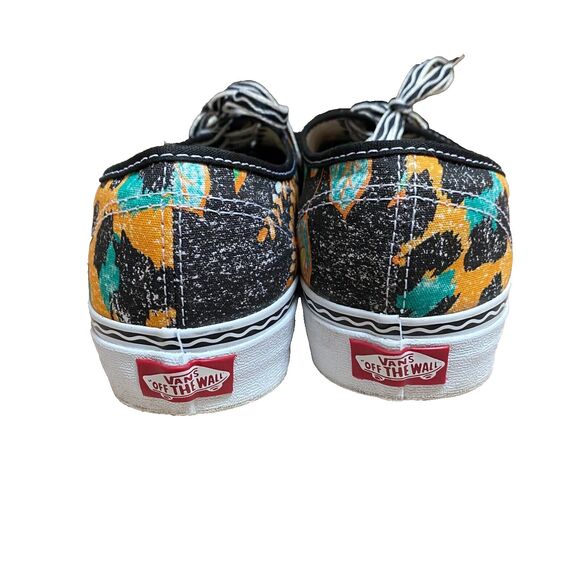 Vans Crayola Authentic Unisex Sneaker Size 7M / 8.5 W Multicolor Floral Hawaiian - Picture 3 of 8